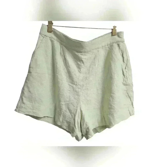 Abercrombie Linen Blend Shorts M - Picture 1 of 5